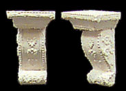 Dollhouse Miniature Brackets, 1/Pair